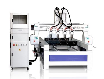 <b>Multi heads cnc router with rotary</b>