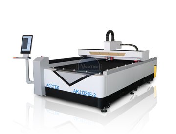 CO2 and fiber combined laser cutting machine AKJ1325F-2