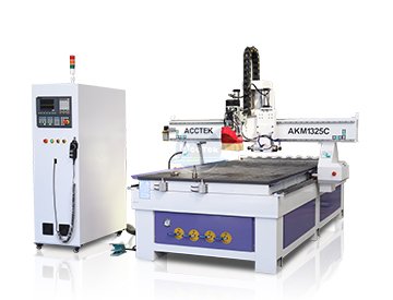 ATC CNC Router with a horizontal spindle