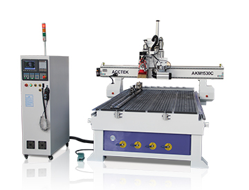 ATC CNC Router with a cutting saw